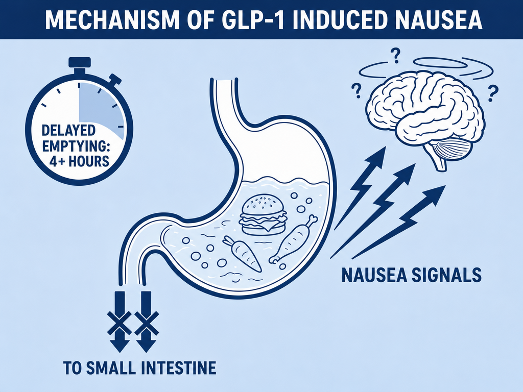 Nausea mechanism